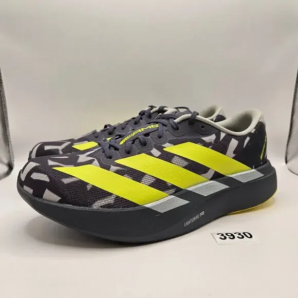 ADIDAS X AMG MOTORSPORT MEN'S 11 ADIZERO EVO SL GRAY KI7297 NWOB