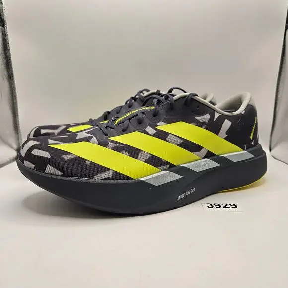 ADIDAS X AMG MOTORSPORT MEN'S 13 ADIZERO EVO SL GRAY KI7297 NWOB