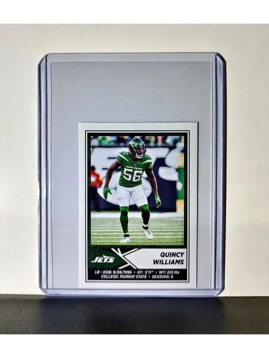 Quincy Williams 2024 Panini NFL Sticker #98 New York Jets