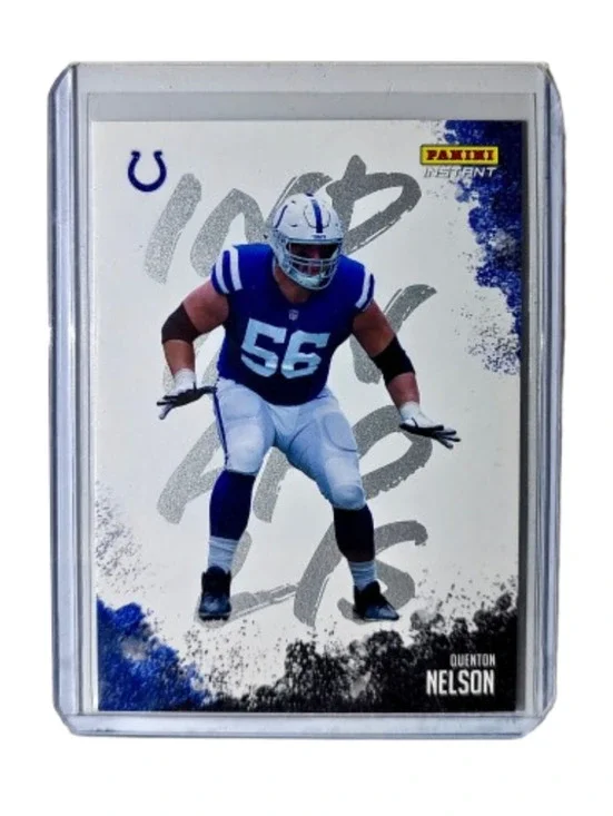 Quenton Nelson 2020 Panini NFL Instant My City #31 Football Card 1 of 1275
