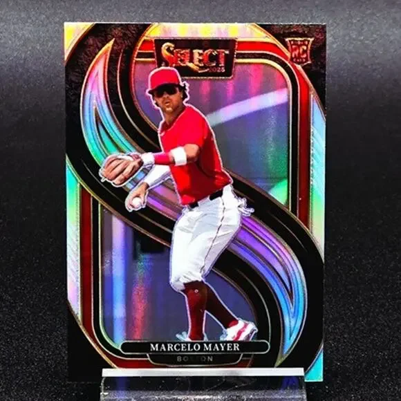 Marcelo Mayer Select Silver Holo Prizm RC Boston Red Sox Top Prospect Rookie