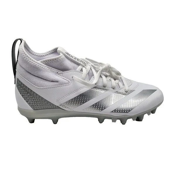 Adidas‎ Adizero Impact 2 Football Cleats White Silver Men's US 9 IF9347