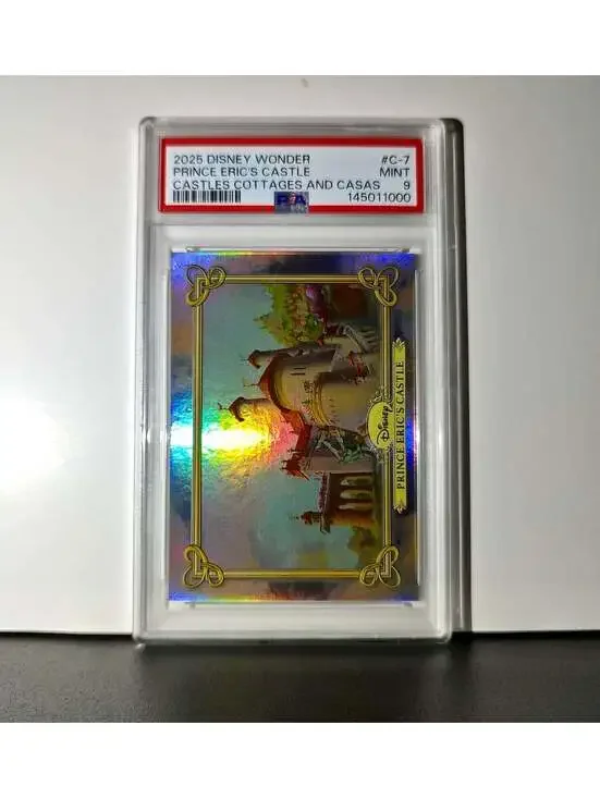 Prince Eric's Castle 2025 Topps Disney #C-7 The Little Mermaid PSA 9 MT