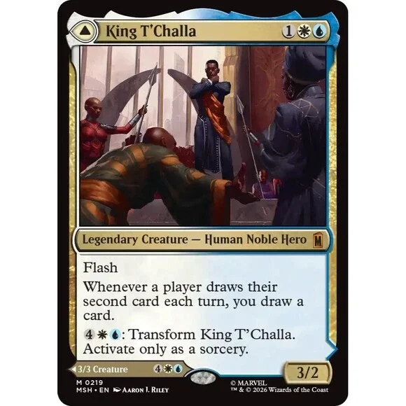 King T'Challa | MSH | 219 | NM/Mythic | 080-MTG-A