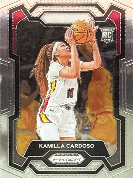Panini Prizm Kamilla Cardoso Basketball Rookie Card