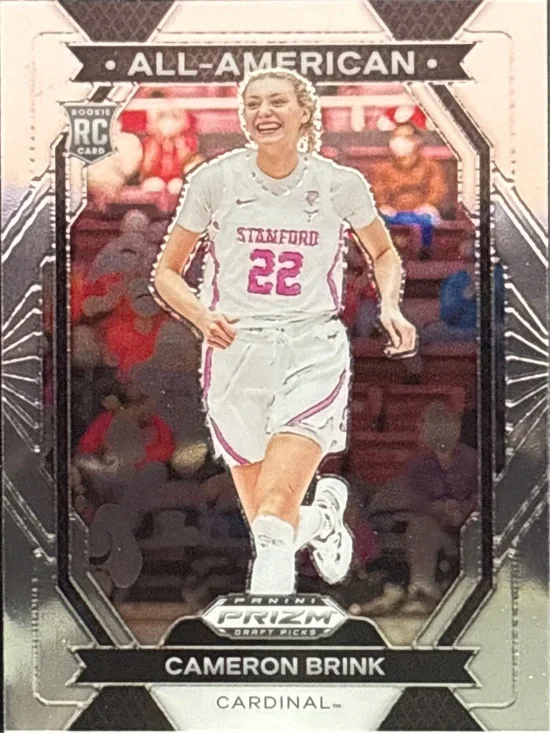 Panini Prizm All-American Cameron Brink Basketball Rookie Card