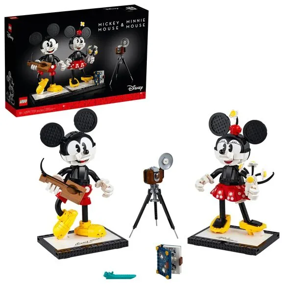 LEGO Disney Mickey Mouse & Minnie Mouse Buildable Character 43179 (Retired Soon)