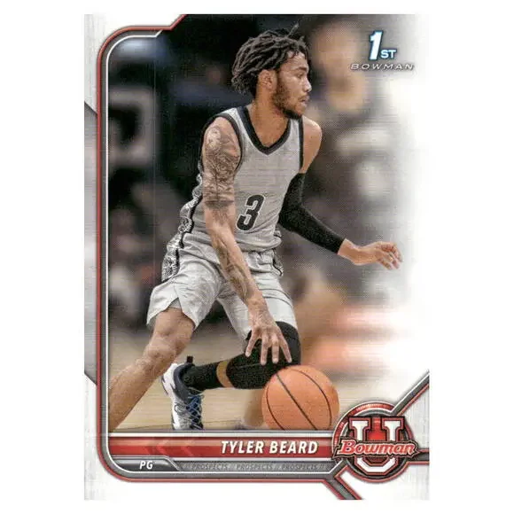 2021-22 Bowman University #19 Tyler Beard