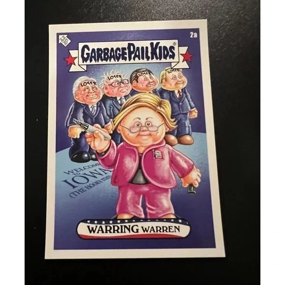 2020 Topps‎ Elizabeth Warren Warring #2a 0ws