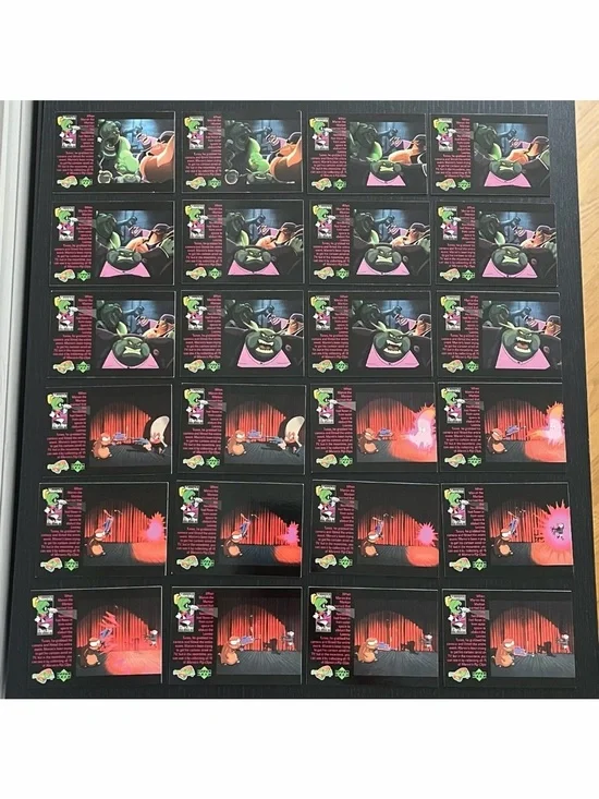 1996 Upper Deck Space Jam Marvins Flip Clips 24 Cards