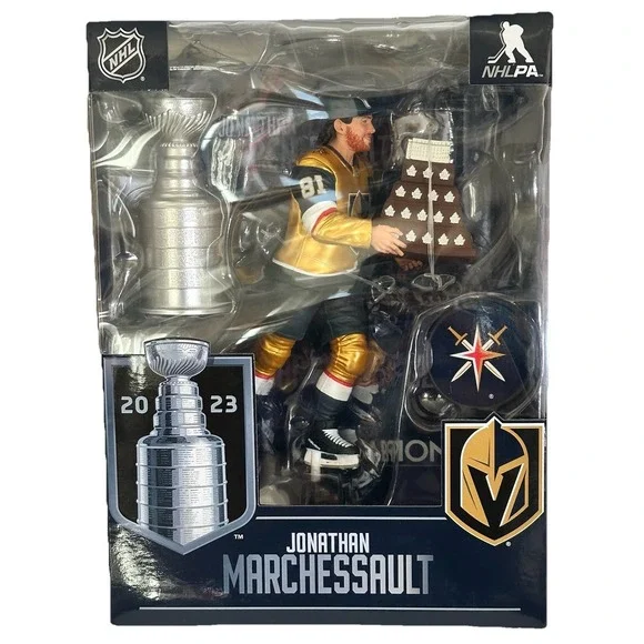 Jonathan Marchessault Vegas Golden Knights 2023 Stanley Cup Figure McFarlane NHL