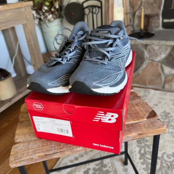New Balance Fresh Foam 860v12 Men's Running Shoes‎ Grey Size 11