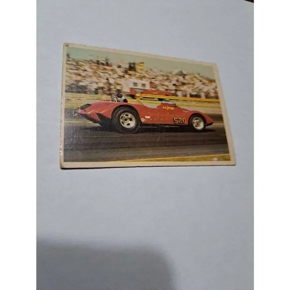 Vintage 1965 Hot Rod Magazine Spec Card #3 Blown Ford Engine Sam Parriott