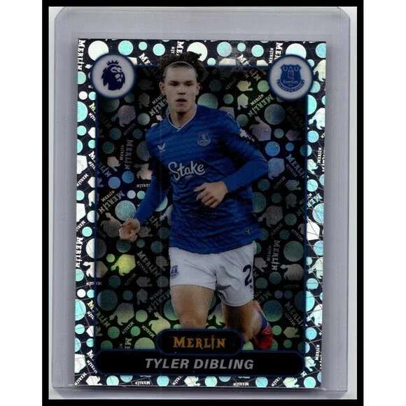 Topps 2026 Merlin Premier League } Tyler Dibling Vintage Merlin Refractor