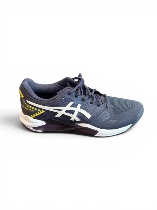 ASICS Gel Challenger Men's Tennis Shoes Navy White Size 12