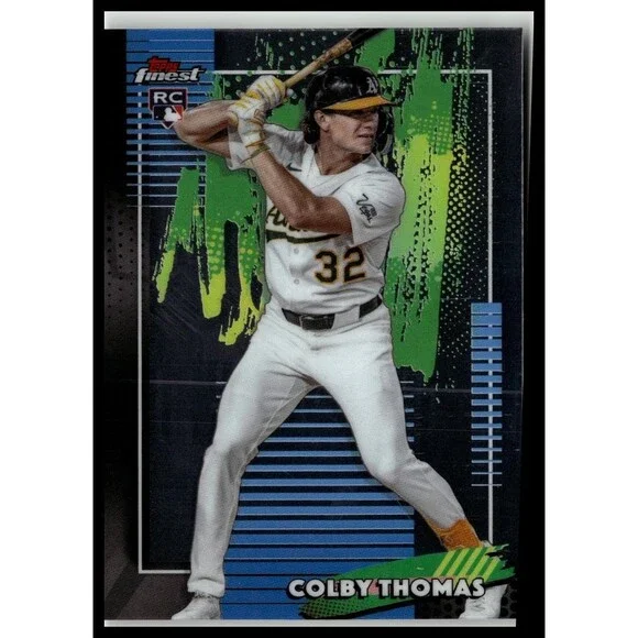 2026 Finest Colby Thomas Common Base Rookie RC Athletics