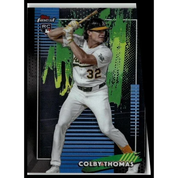 2026 Finest Colby Thomas Common Base Rookie RC Athletics