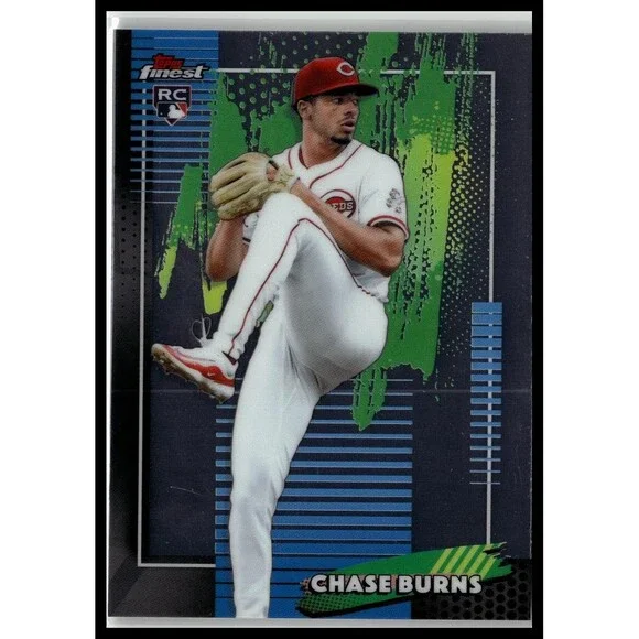 2026 Finest Chase Burns Common Base Rookie RC Reds