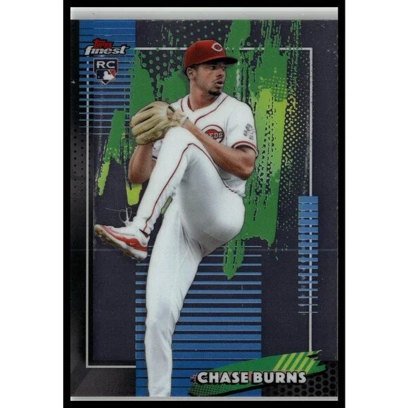 2026 Finest Chase Burns Common Base Rookie RC Reds