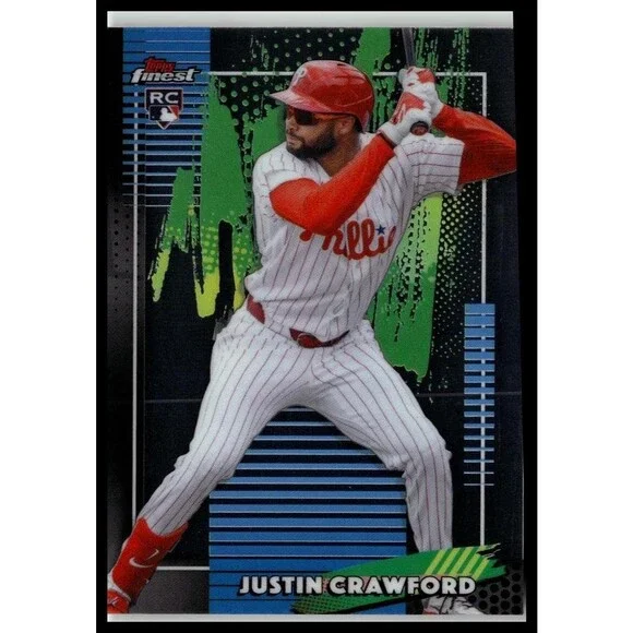 2026 Finest Justin Crawford Common Base Rookie RC Phillies