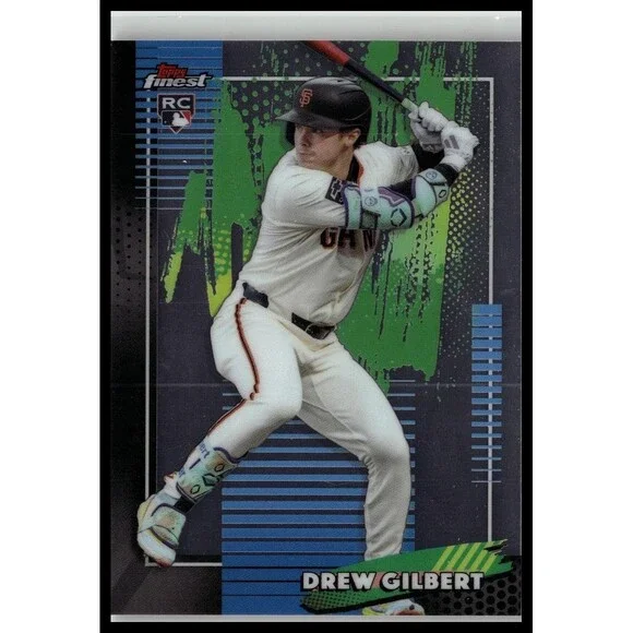 2026 Finest Drew Gilbert Common Base Rookie RC Giants