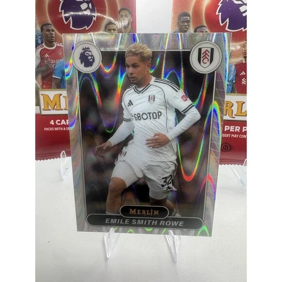 2026 Topps Merlin Premier League #92 Emile Smith Rowe, Fulham Raywave