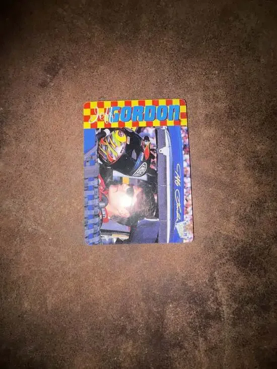 1996 JG Motorsports Jeff Gordon All Metal Collector Card