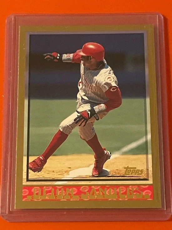 Deion Sanders #10 1998 Topps Baseball Trading Card