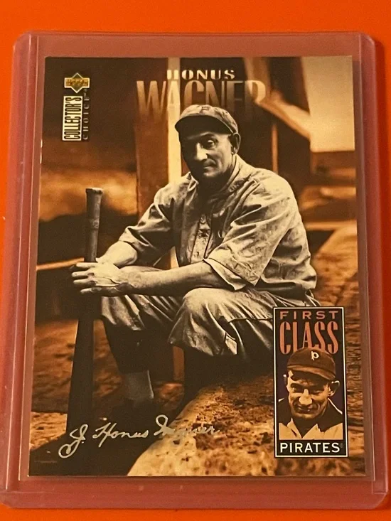 Honus Wagner #504 1996 Upper Deck Collector's Choice Baseball Trading Card