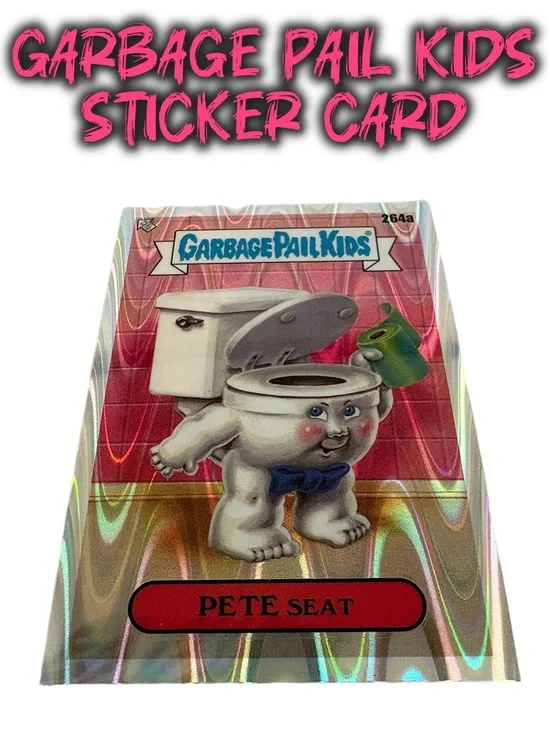 Pete Seat - 2024 Garbage Pail Kids Holographic Sticker Card