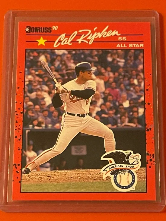 Cal Ripken Jr. #676 [All-Star] 1990 Donruss Baseball Trading Card