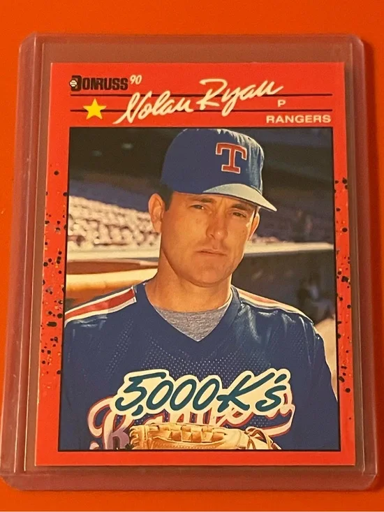 Nolan Ryan #659 1990 Donruss Baseball Trading Card