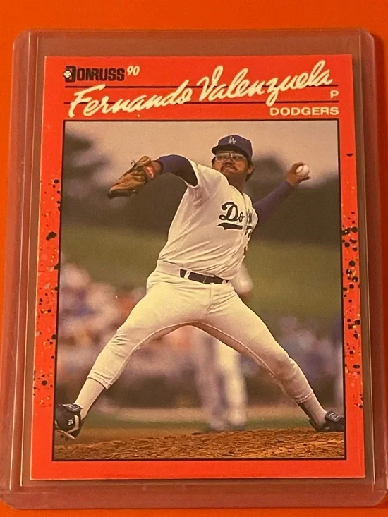 Fernando Valenzuela #625 1990 Donruss Baseball Trading Card