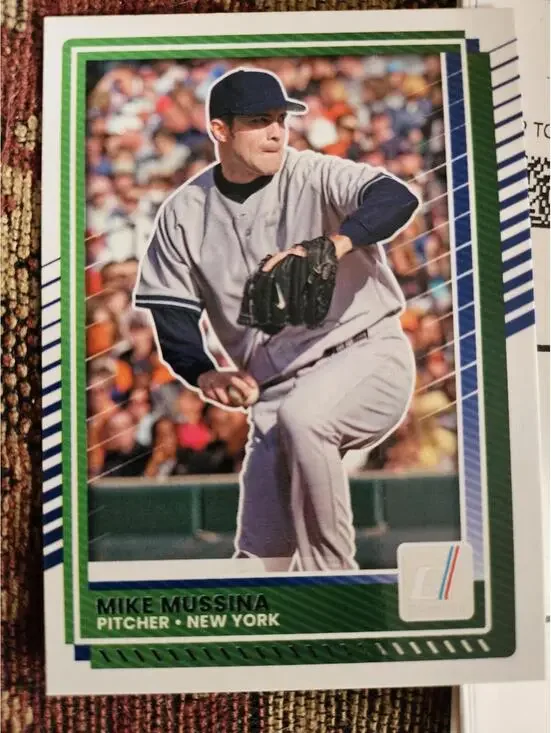 Mike Mussina - HOF - 2025 Panini Donruss baseball - #100 - Yankees - RAW Mint
