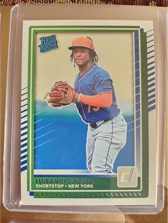 Luisangel Acuna (RC) - 2025 Panini Baseball Rookie Card - #1 - Mets - RAW Mint