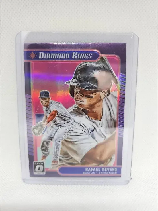 Rafael Devers - Diamomd King 2021 Panini Donruss OPTIC - #5 - Boston - RAW Mint