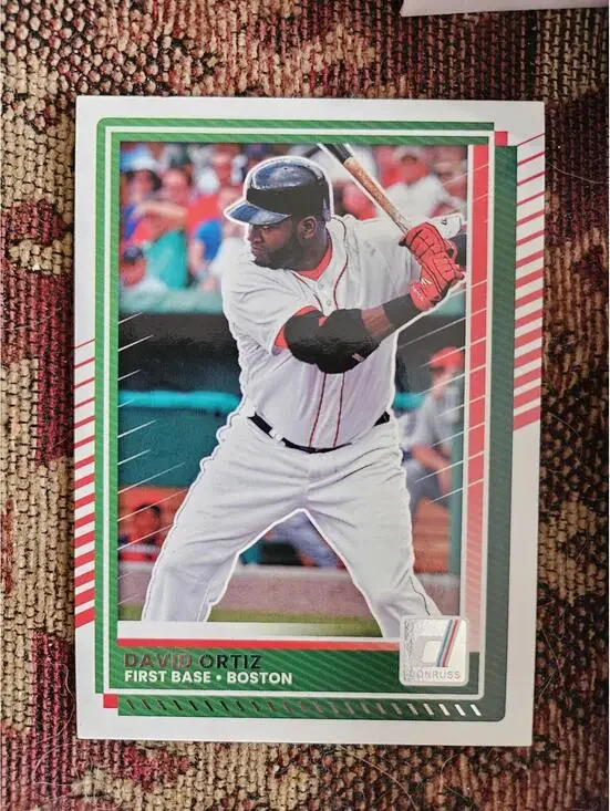 David Ortiz - 2025 Panini Donruss baseball - #61 - Red Sox - RAW Mint