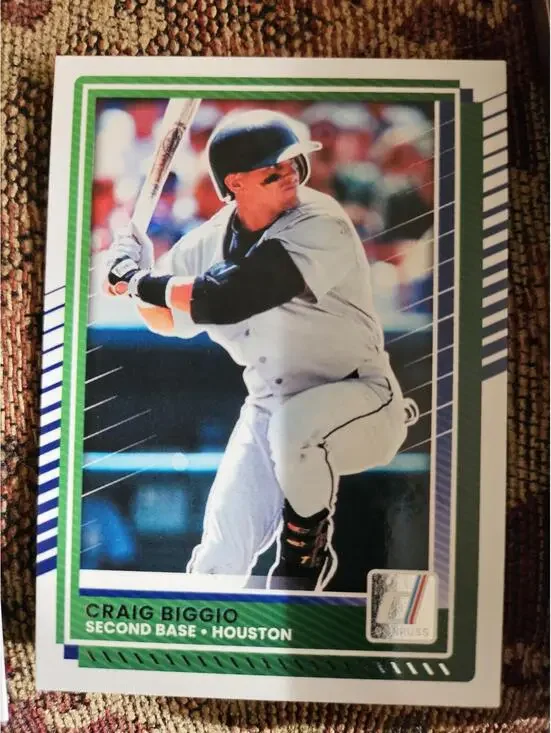 Craig Biggio - HOF - 2025 Panini Donruss baseball - #85 - Astros - RAW Mint