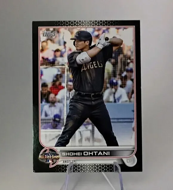 2022 Topps Update - 2022 Mlb All-Star Game Black Shohei Ohtani #ASG-4 SP 79/299