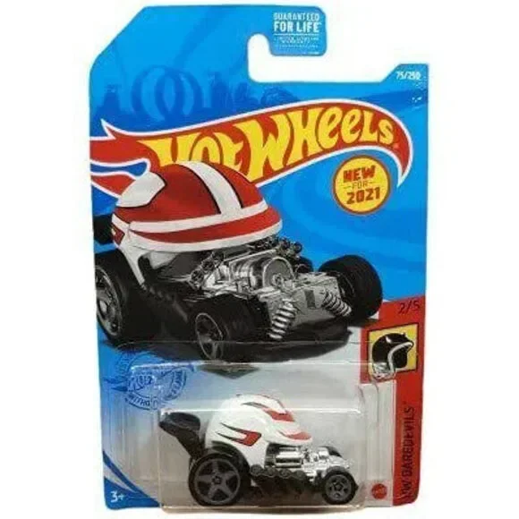 Hot Wheels Head Gasket, Hw Daredevils 2/5 White 75/250