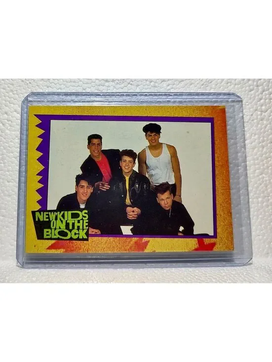 Popular Boys 1989 New Kids on the Block #38 Trading Card