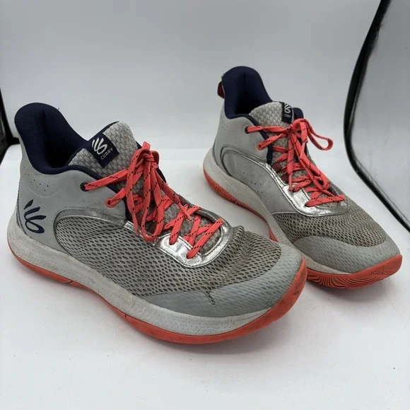 Under Armour Shoes Mens Size‎ 11.5 Steph Curry 3Z6 Basketball Sneakers Gray