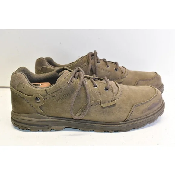 Merrell Brevard Oxford Hiking Shoes Brindle Mens 13 Outdoors Trail Athletic Gorp