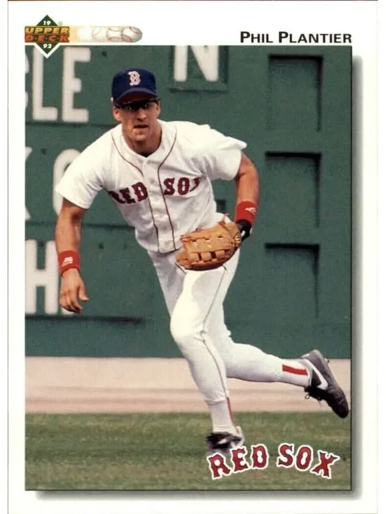 Phil Plantier 1992 Upper Deck MLB #425 Baseball Card Boston Red Sox