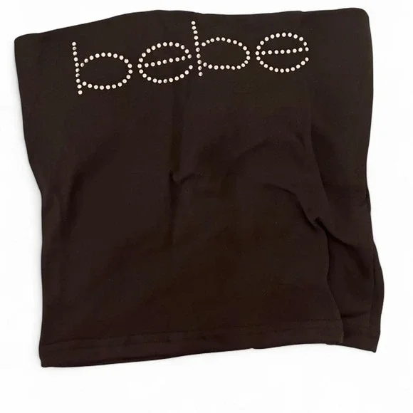 Iconic Y2K Bebe tube top