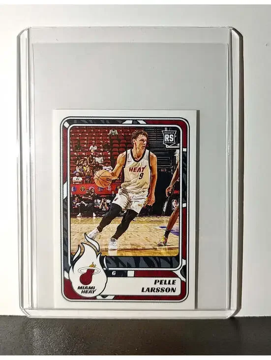Pelle Larsson 2024-25 Panini NBA #213 Sticker Card Miami Heat