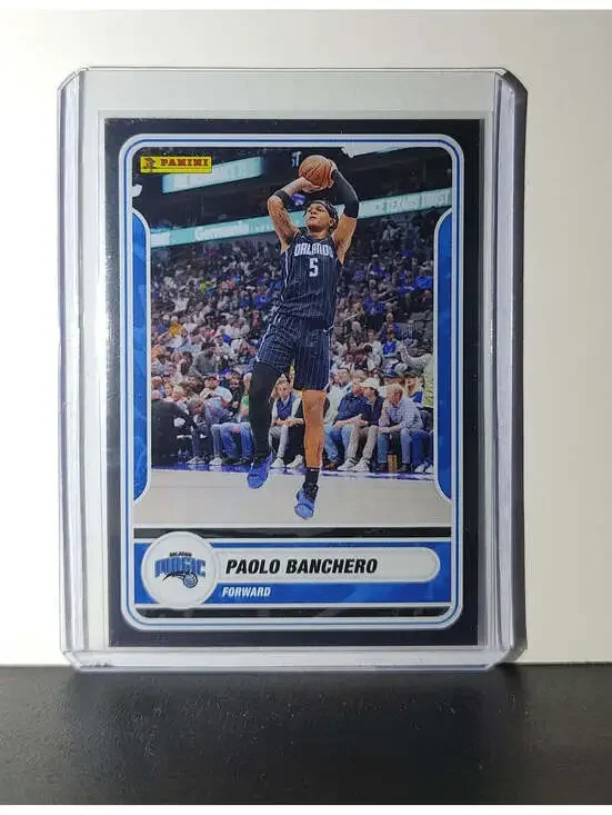 Paolo Banchero 2023-24 Panini NBA Sticker Foil Card #9 Orlando Magic