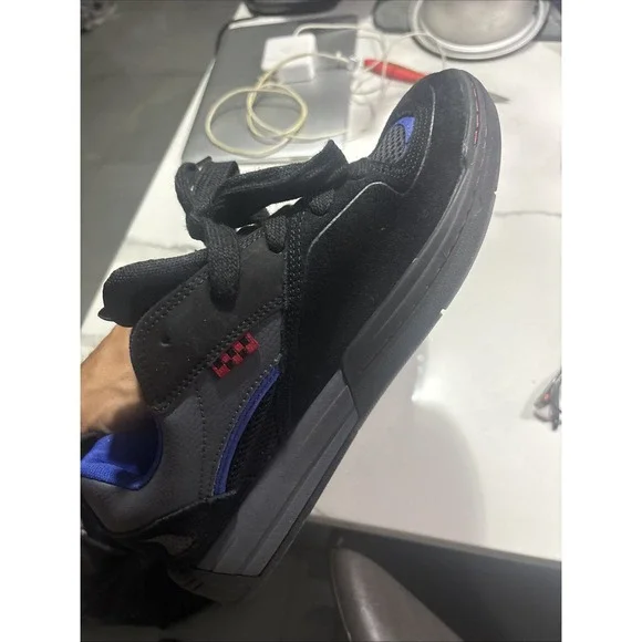 Size 13 - Vans Skate Mixxa Retro - Black Grey