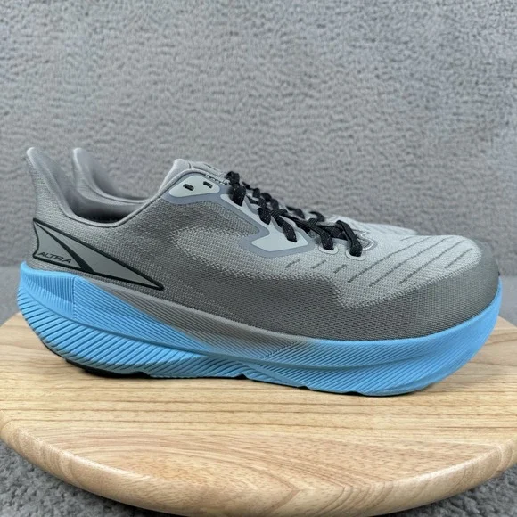 Altra Experience Flow Mens Size 10 Gray Blue Road‎  Running Shoes 4mm Drop