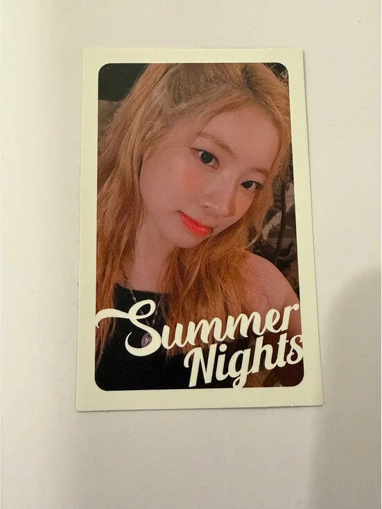 Twice Dahyun SUMMER NIGHTS Album Photocard
